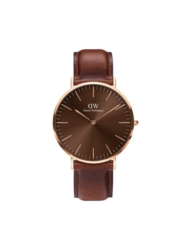 Daniel Wellington Daniel Wellington Ročna ura Classic St Mawes DW00100627 Rjava