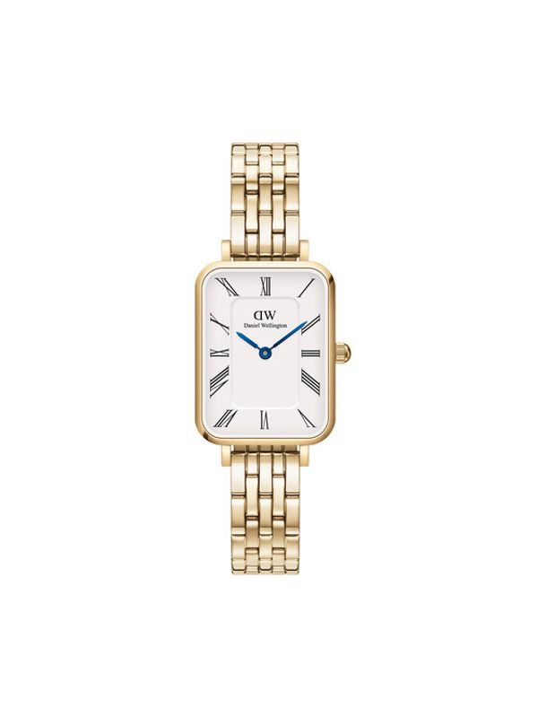 Daniel Wellington Daniel Wellington Ročna ura Quadro Roman Numerals 5-Link DW00100688 Zlata