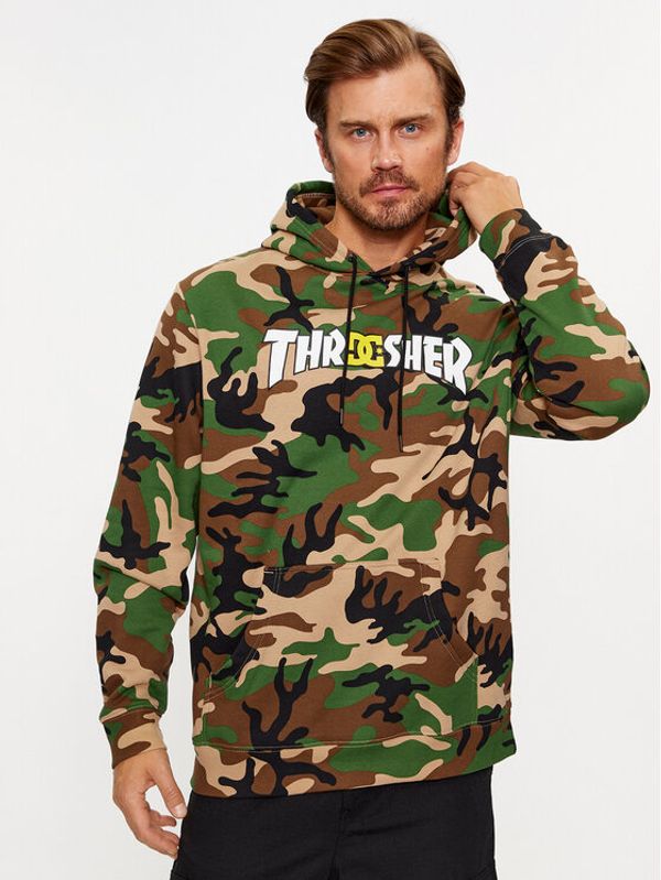 DC DC Jopa Dc X Thrasher Otlr ADYFT03399 Khaki Regular Fit