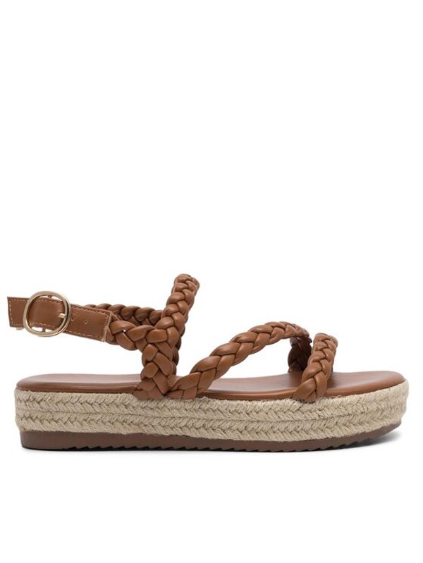 DeeZee DeeZee Espadrile E8875-1 Rjava