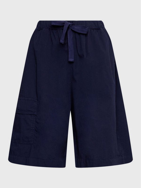 Deha Deha Kratke hlače iz tkanine D83075 Mornarsko modra Relaxed Fit