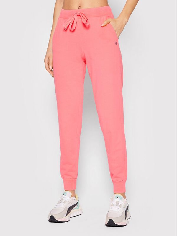 Deha Deha Spodnji del trenirke A00538 Roza Regular Fit