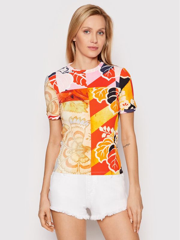 Desigual Desigual Bluza MONSIEUR CHRISTIAN LACROIX Baton Rouge 22SWTK76 Pisana Slim Fit