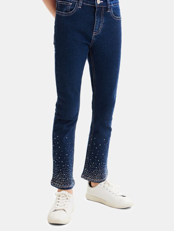Desigual Desigual Jeans hlače 23WGDD03 Modra Regular Fit
