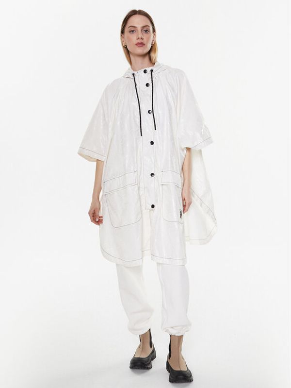 Desigual Desigual Pončo 23SAIY02 Bela Oversize