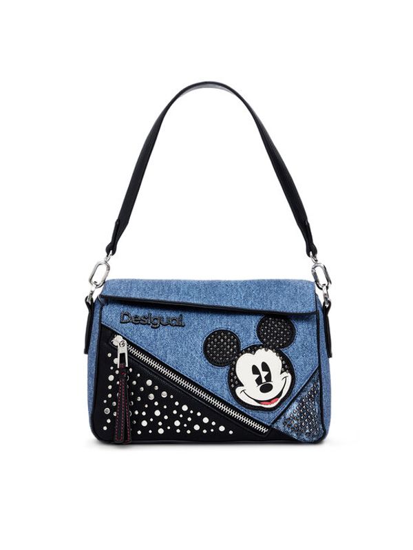 Desigual Desigual Ročna torba Mickey Deni 24WAXP85 Modra