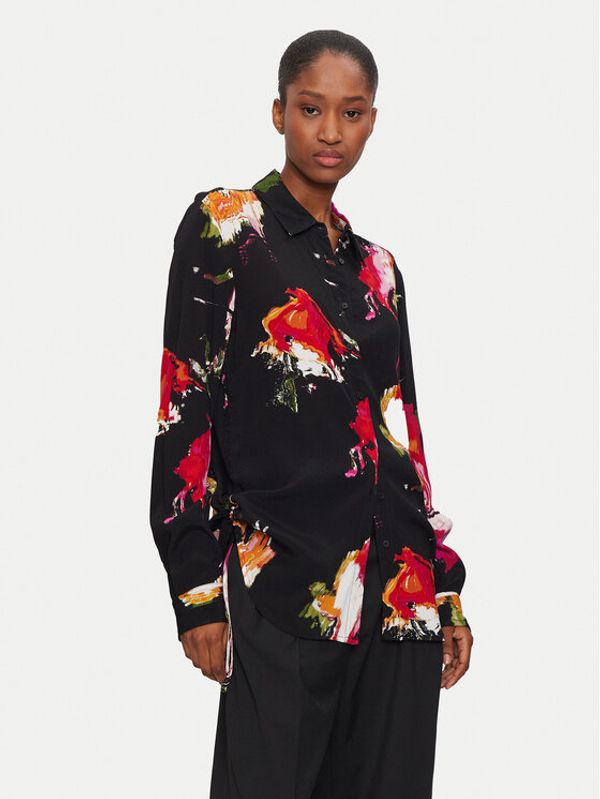 Desigual Desigual Srajca Nogoya 24WWCW15 Črna Regular Fit