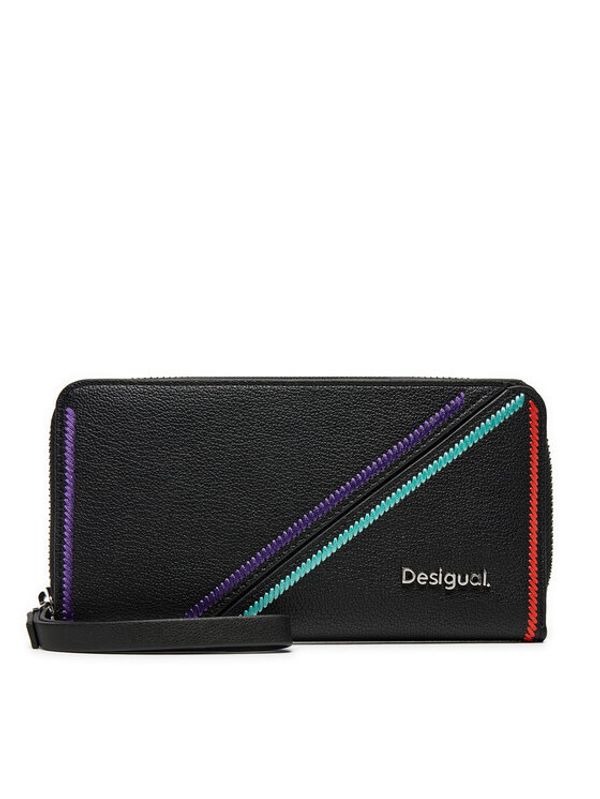 Desigual Desigual Velika ženska denarnica 24WAYP07 Črna