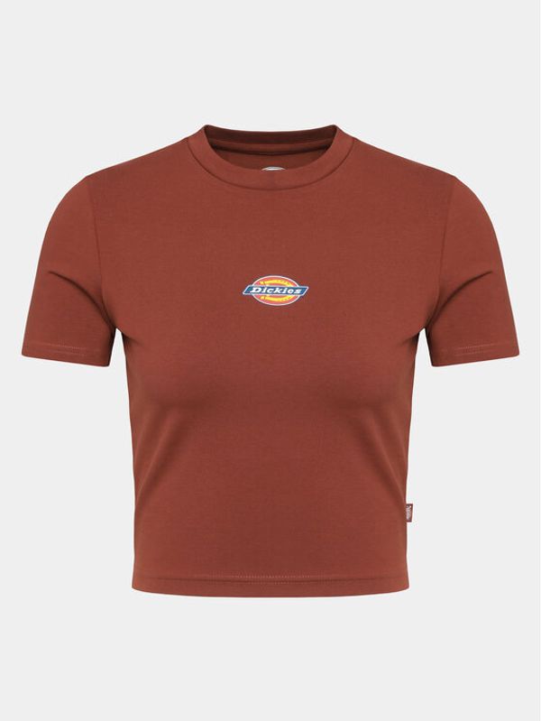 Dickies Dickies Majica Maple Valley DK0A4XPOG04 Bordo rdeča Regular Fit