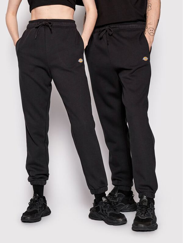 Dickies Dickies Spodnji del trenirke Unisex Mapleton DK0A4XIMBLK Črna Regular Fit