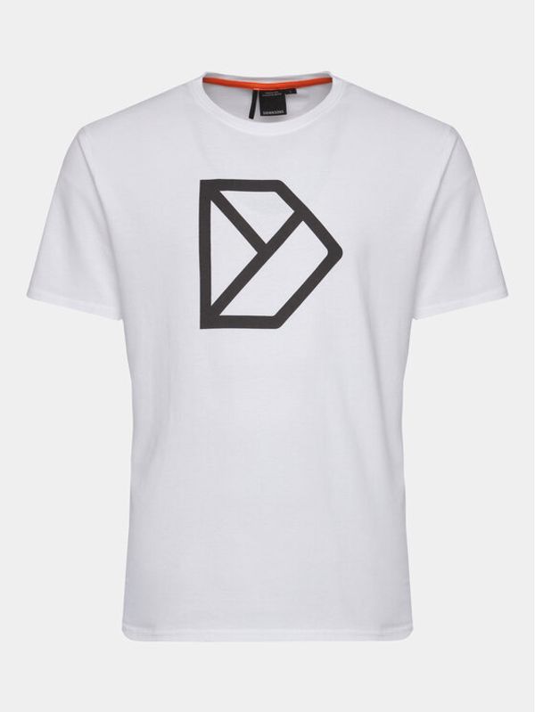 Didriksons Didriksons Majica D-Logo Usx T-Shirt 505096 Bela Regular Fit