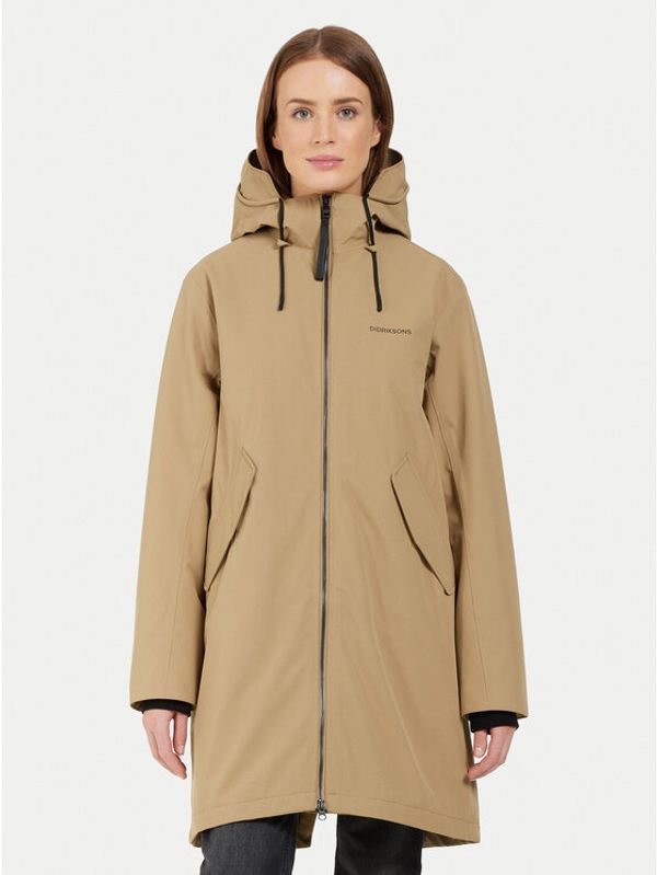 Didriksons Didriksons Parka Fia 505372 Bež Relaxed Fit