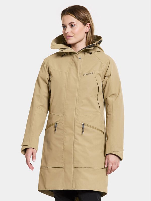 Didriksons Didriksons Parka Ilma Wns Parka 8 504813 Bež Regular Fit