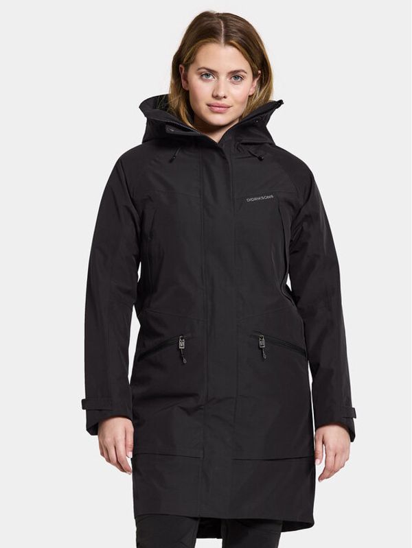 Didriksons Didriksons Parka Ilma Wns Parka 8 504813 Črna Regular Fit