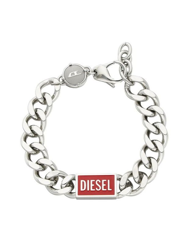 Diesel Diesel Zapestnica DX1371040 Srebrna