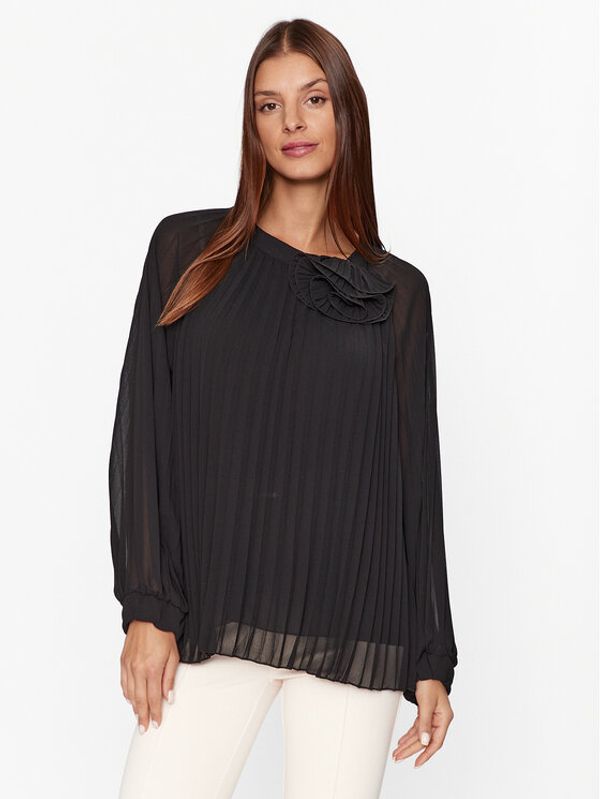 Dixie Dixie Bluza C319Z019A Črna Regular Fit