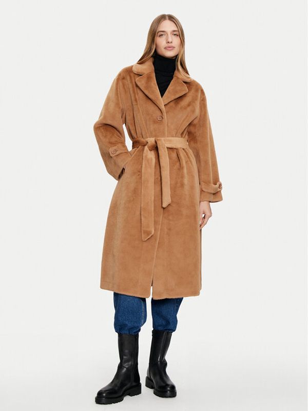 Dixie Dixie Prehodni plašč K330K003A Rjava Regular Fit