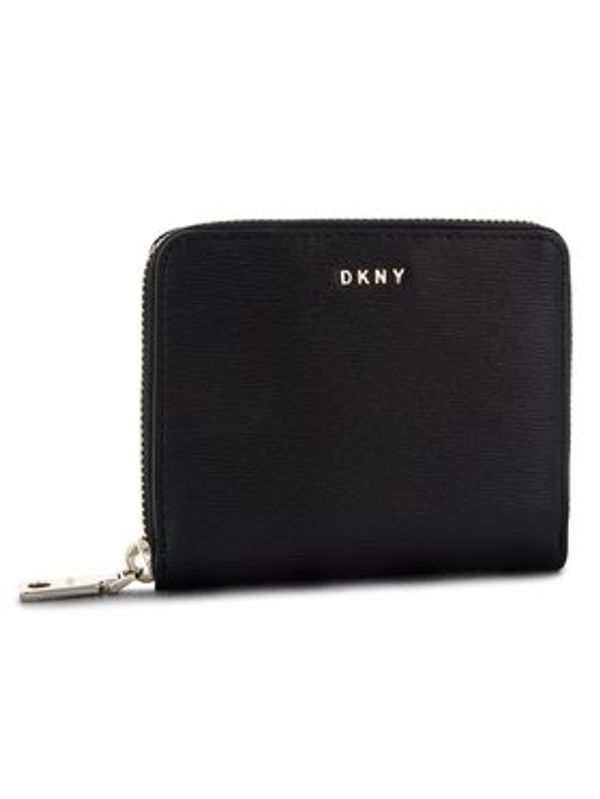 DKNY DKNY Velika ženska denarnica Bryant Sm Zip Around R8313656 Črna