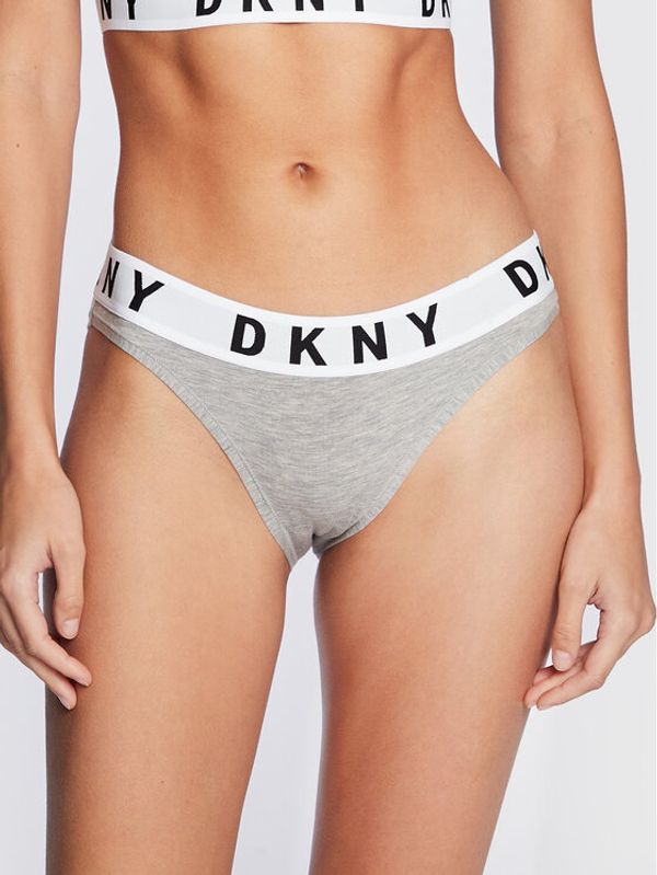 DKNY DKNY Klasične spodnje hlačke DK4513 Siva