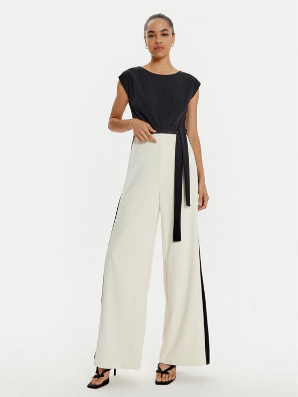 DKNY DKNY Kombinezon DD4E154B Écru Wide Leg