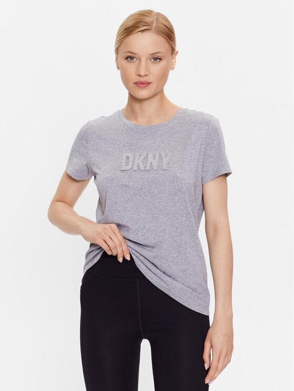 DKNY DKNY Majica P03ZBDNA Siva Regular Fit