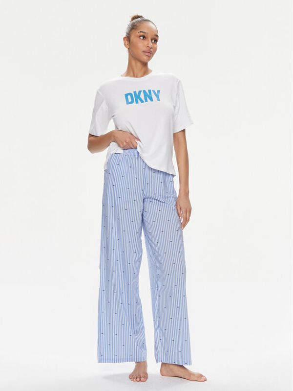 DKNY DKNY Pižama YI70008 Modra Regular Fit