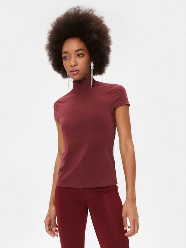 DKNY DKNY Pulover P2GHOOQA Bordo rdeča Regular Fit