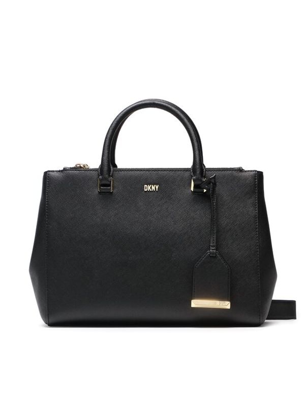 DKNY DKNY Ročna torba Belle Satchel R33D1Y78 Črna