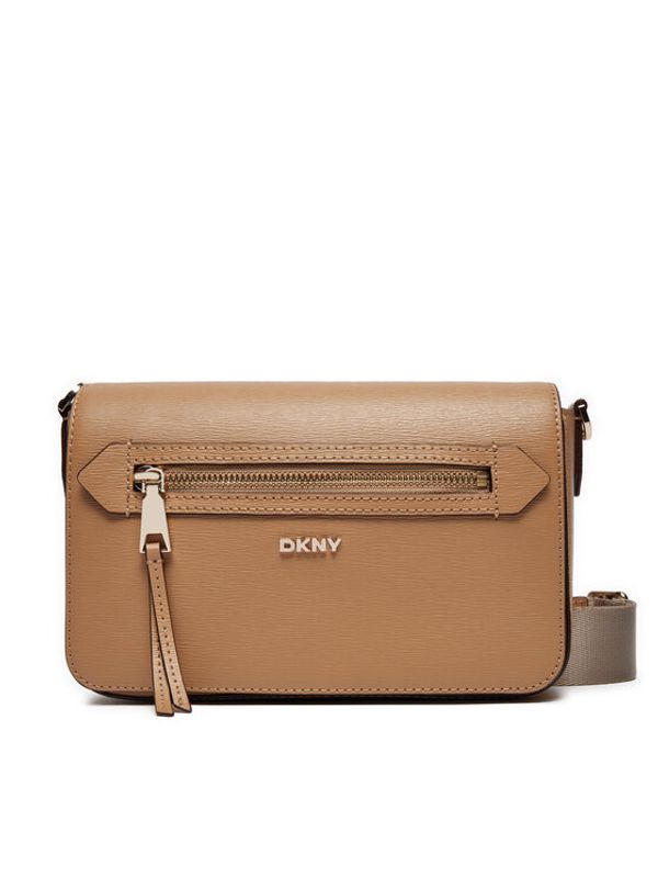 DKNY DKNY Ročna torba Bryant Ave Md Flap C R42E3E21 Rjava