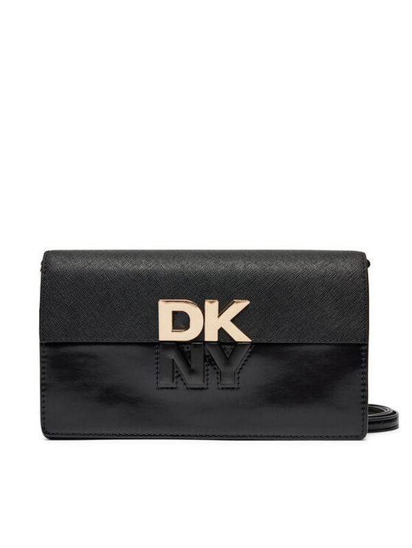 DKNY DKNY Ročna torba Echo Clutch R42FKE32 Črna