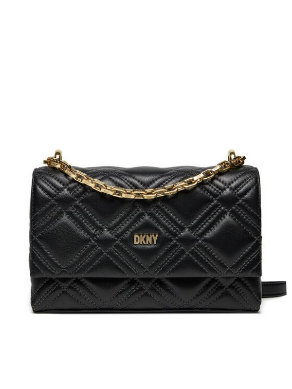 DKNY DKNY Ročna torba Evon Chain Th Cbody R41NBC68 Črna