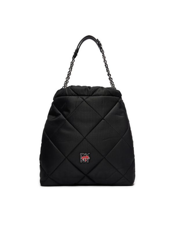 DKNY DKNY Ročna torba Heart Of Ny Quilted R42BEF50 Črna