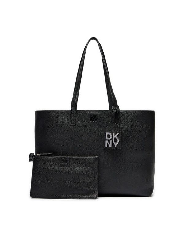 DKNY DKNY Ročna torba Park Slope Shopping R41BAB88 Črna