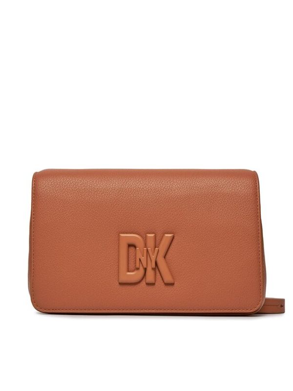 DKNY DKNY Ročna torba Seventh Avenue Md Fl R33EKY30 Rjava