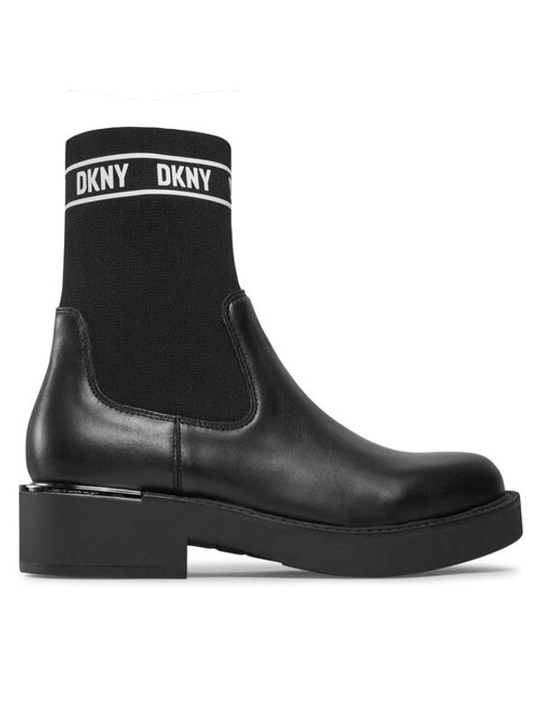 DKNY DKNY Škornji Tully K3317661 Črna