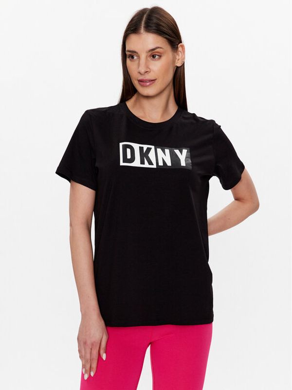 DKNY Sport DKNY Sport Majica DP2T5894 Črna Classic Fit