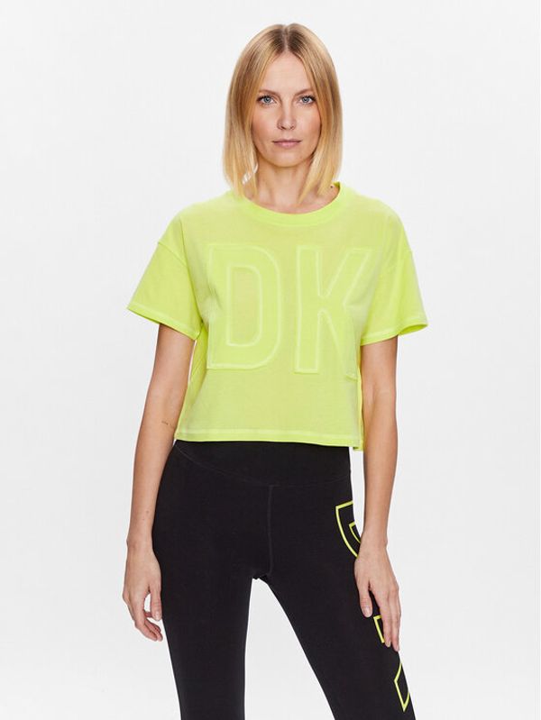 DKNY Sport DKNY Sport Majica DP3T9218 Rumena Classic Fit