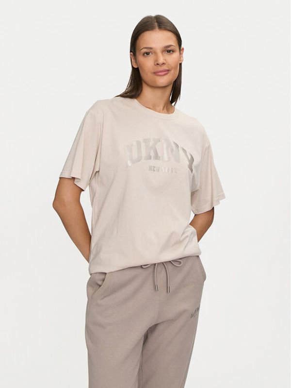 DKNY Sport DKNY Sport Majica DP4T9812 Écru Regular Fit