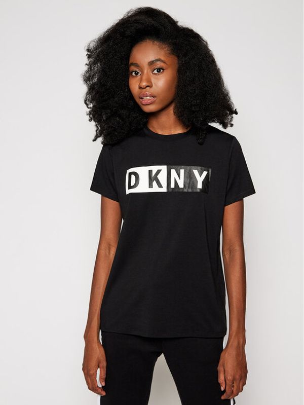 DKNY Sport DKNY Sport Majica DP8T5894 Črna Regular Fit