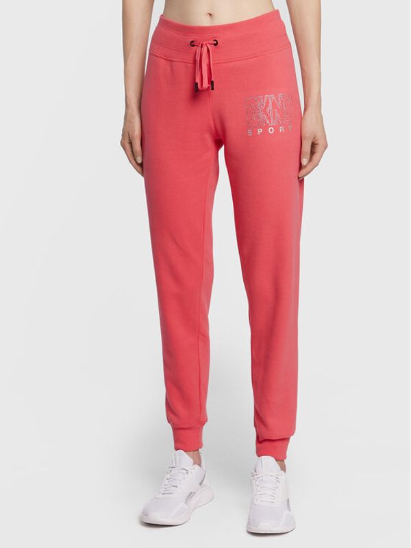 DKNY Sport DKNY Sport Spodnji del trenirke DP2P3120 Roza Regular Fit