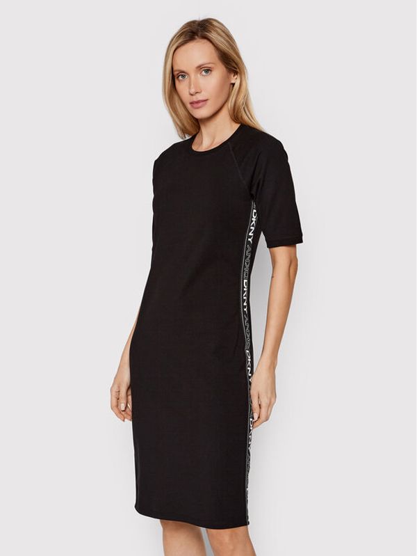 DKNY Sport DKNY Sport Vsakodnevna obleka DP1D4481 Črna Regular Fit