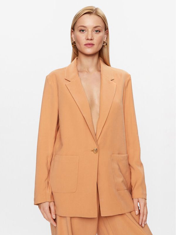 DKNY DKNY Suknjič P3ECTS95 Oranžna Regular Fit