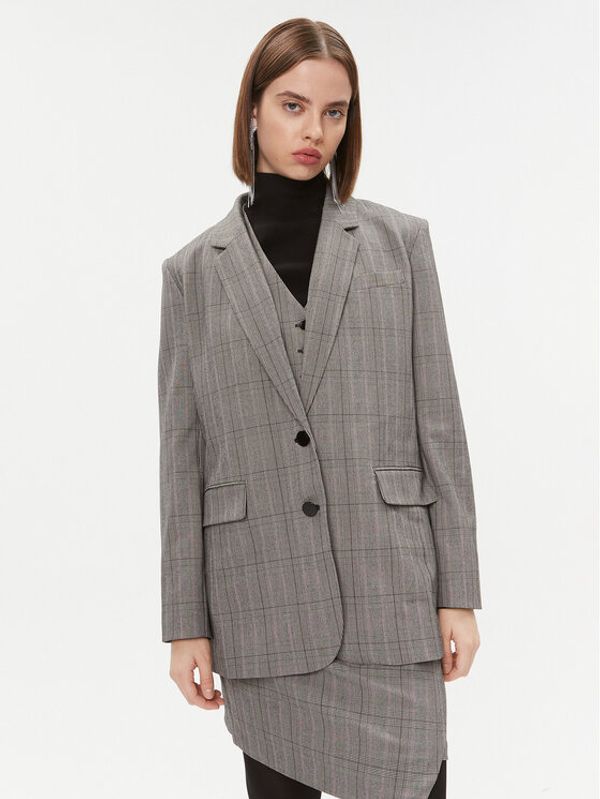 DKNY DKNY Suknjič P3GC6464 Siva Regular Fit