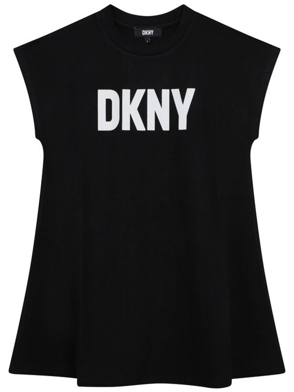 DKNY DKNY Vsakodnevna obleka D32863 S Črna Regular Fit