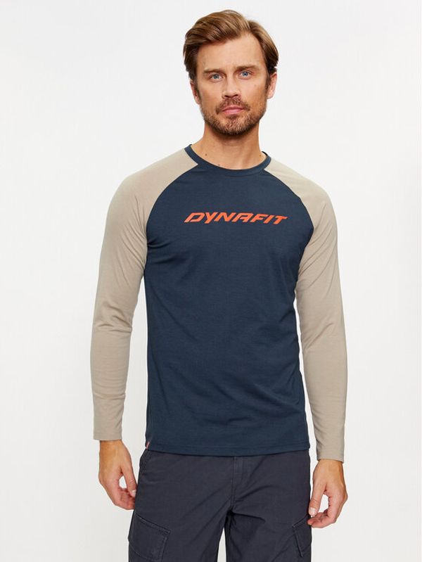 Dynafit Dynafit Majica z dolgimi rokavi 24/7 M L/S Tee 08-70956 Mornarsko modra Regular Fit