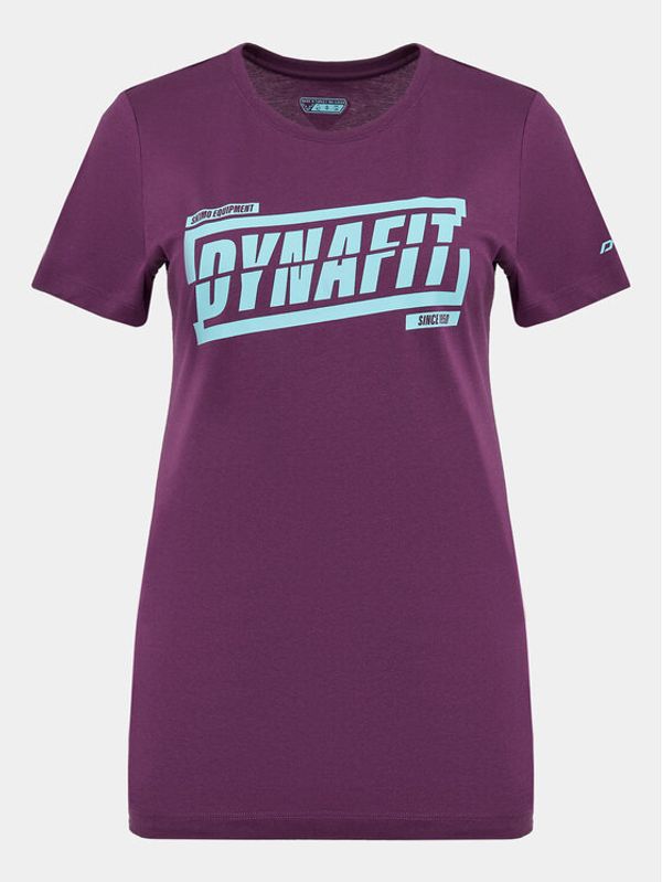Dynafit Dynafit Športna majica Graphic Co W S/S Tee 70999 Vijolična Regular Fit