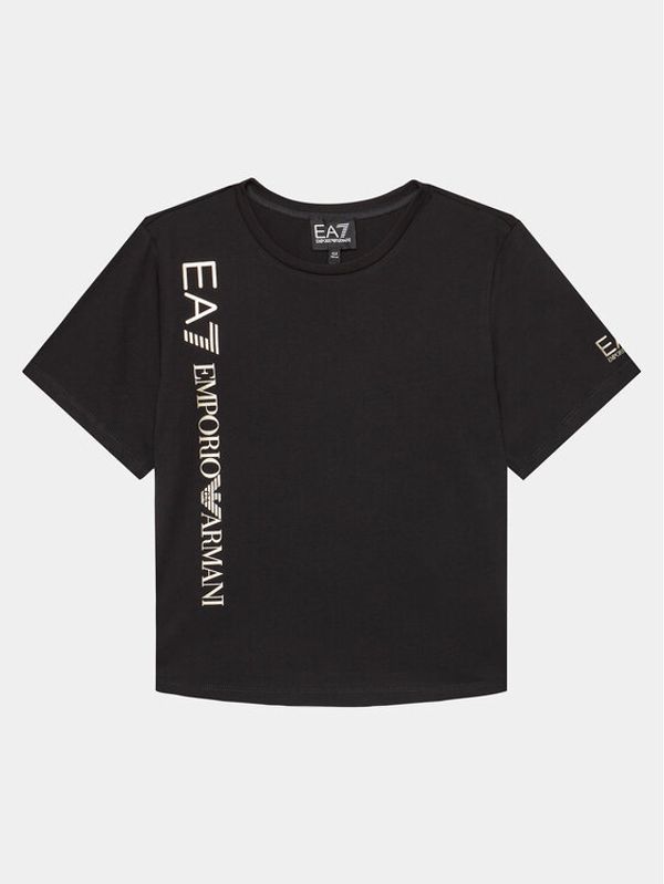 EA7 Emporio Armani EA7 Emporio Armani Majica 3DFT15 FJHHZ 0200 Črna Regular Fit