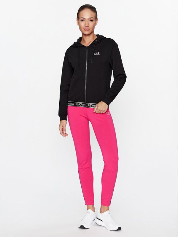 EA7 Emporio Armani EA7 Emporio Armani Trenirka 6RTV56 TJKWZ 22GR Črna Regular Fit