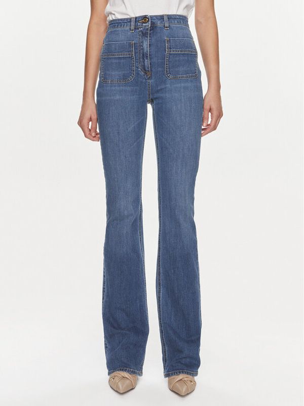 Elisabetta Franchi Elisabetta Franchi Jeans hlače PJ-39S-41E2-V345 Modra Regular Fit