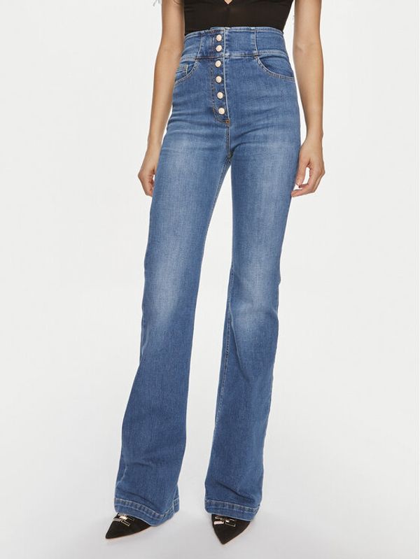 Elisabetta Franchi Elisabetta Franchi Jeans hlače PJ-43S-41E2-V380 Modra Regular Fit